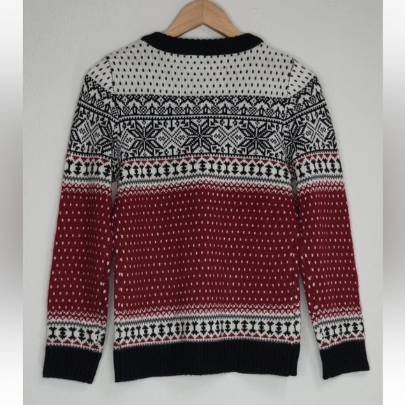 Icewear Iceland Nordic Pattern Zip Up Wool Acrylic Size XS Womens NEW - Picture 2 of 11